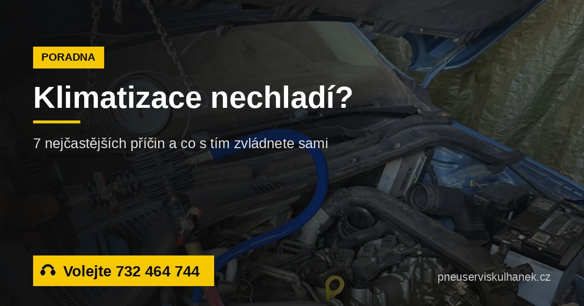 Klimatizace v autě nechladí? 7 příčin – Auto Servis Kulhánek Sviadnov